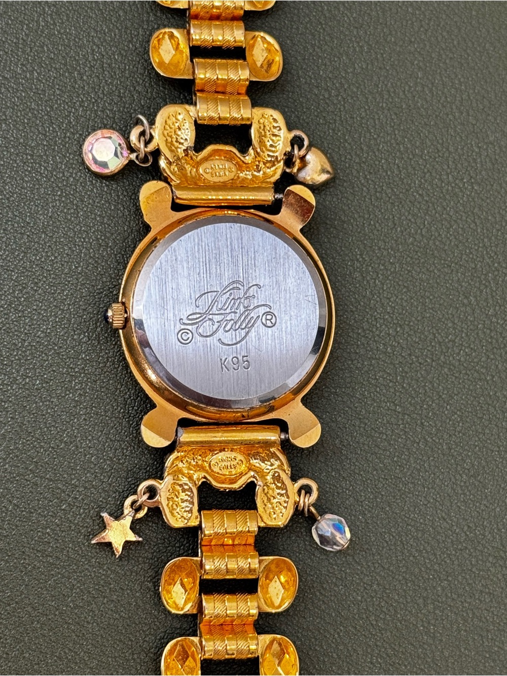 Vintage Kirks Folly Foreverland/ Neverland Charm Bracelet Watch PreOwned READ - Picture 7 of 10